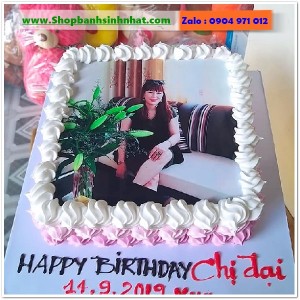 Bánh Sinh Nhật In Hình Ảnh - H766